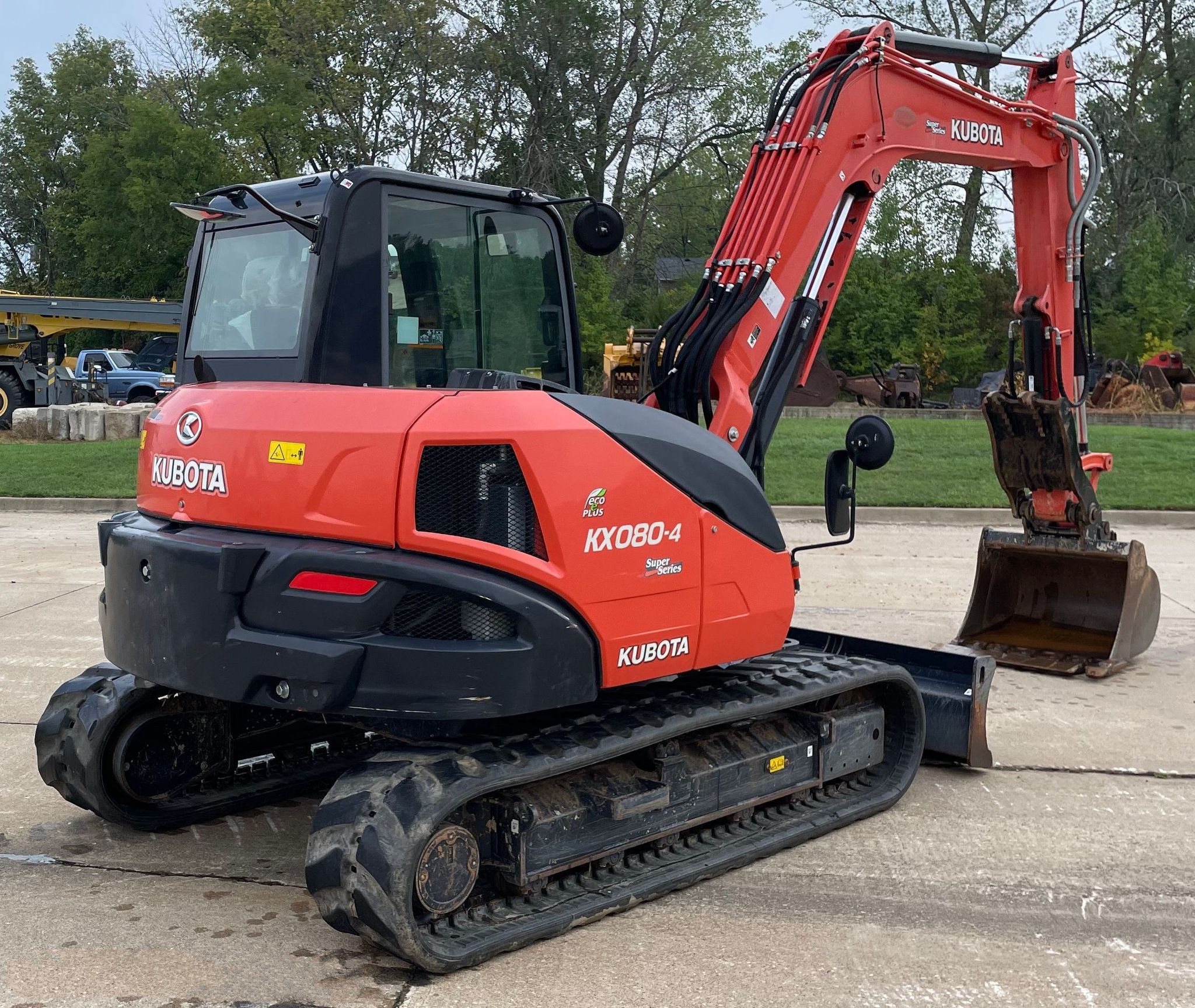 2019 Kubota KX080-4 Mini Excavator gallery