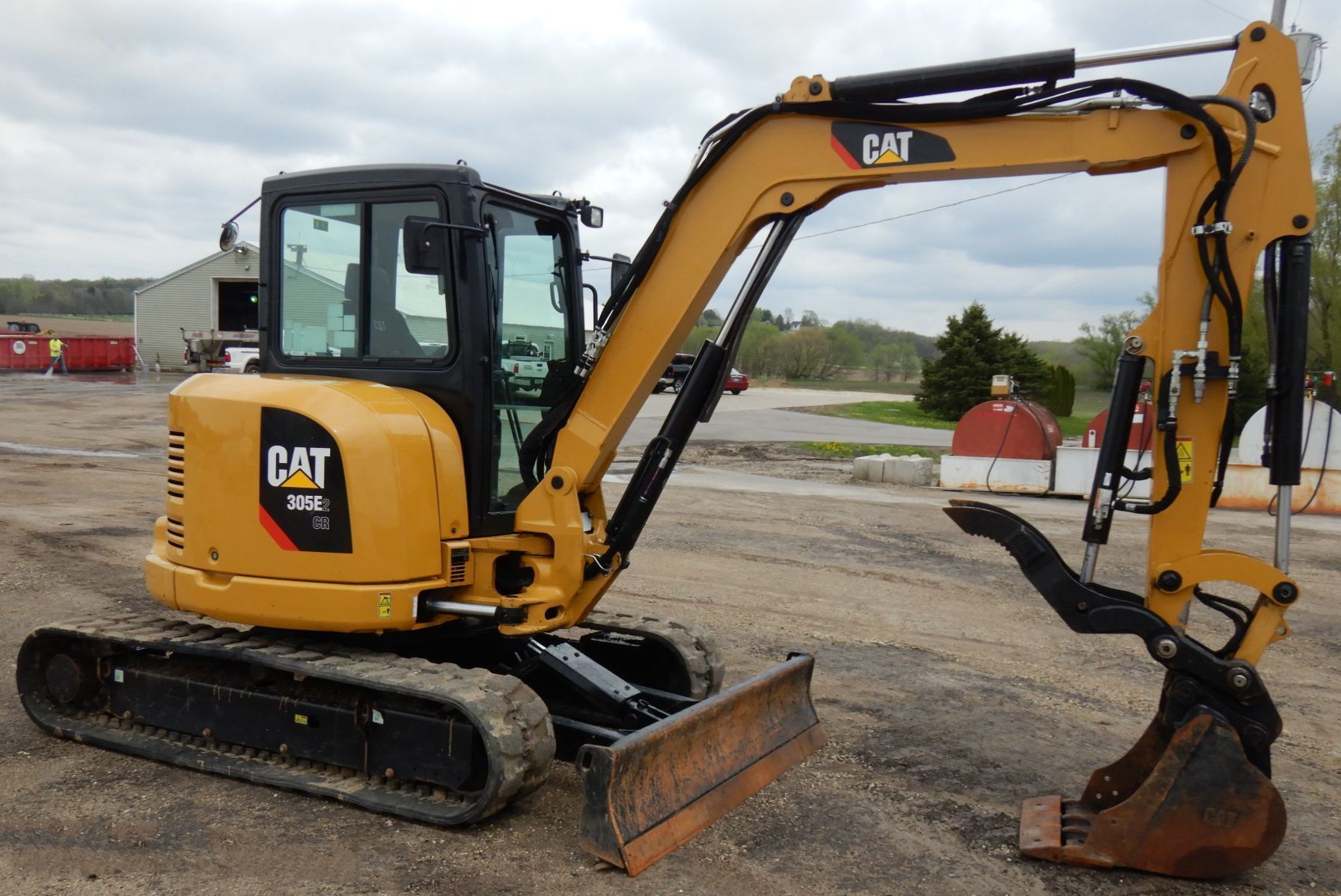 2018 Cat 305E2 CR Mini Excavator gallery