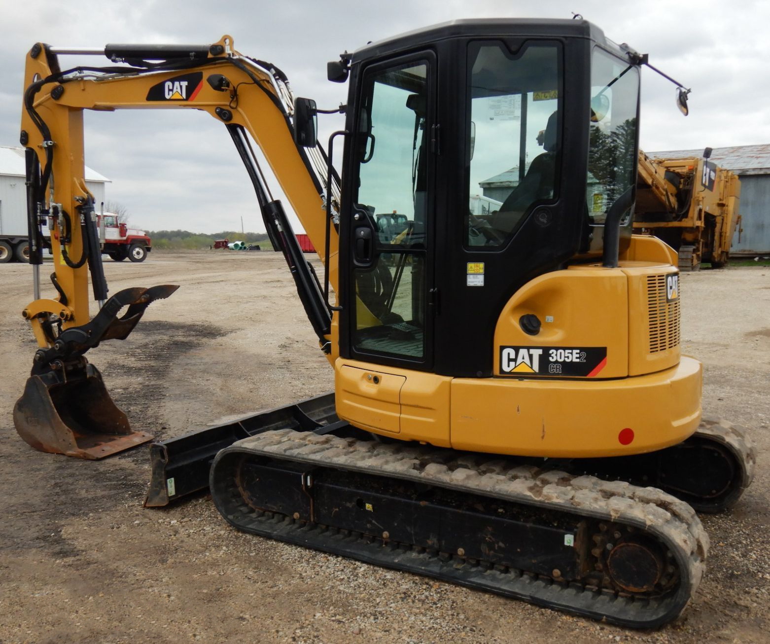 2018 Cat 305E2 CR Mini Excavator gallery