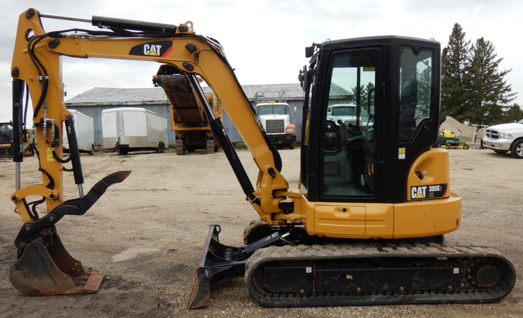2018 Cat 305E2 CR Mini Excavator gallery