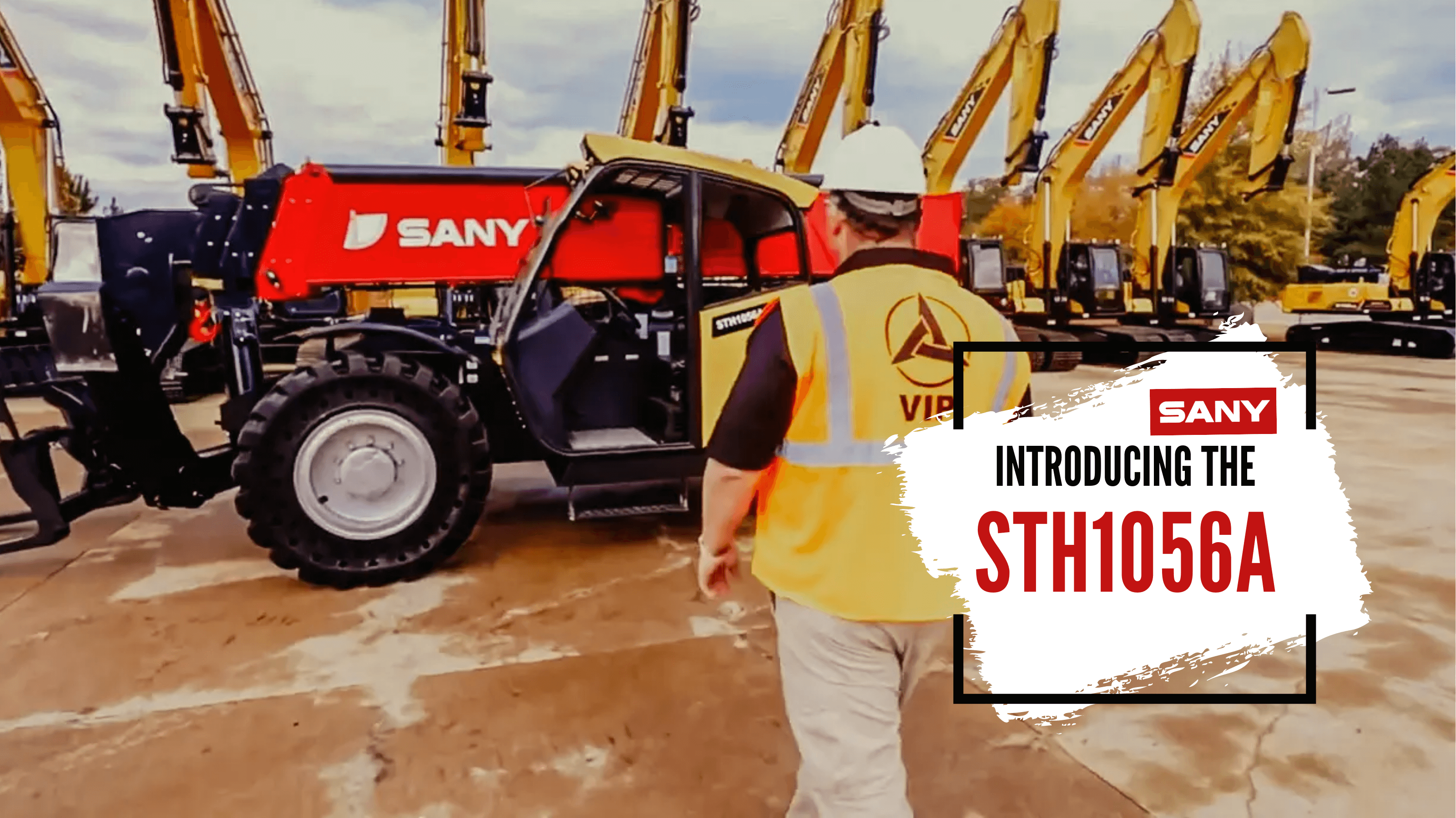 SANY's Newest Telehandler: The STH1056A Telehandler Walkaround