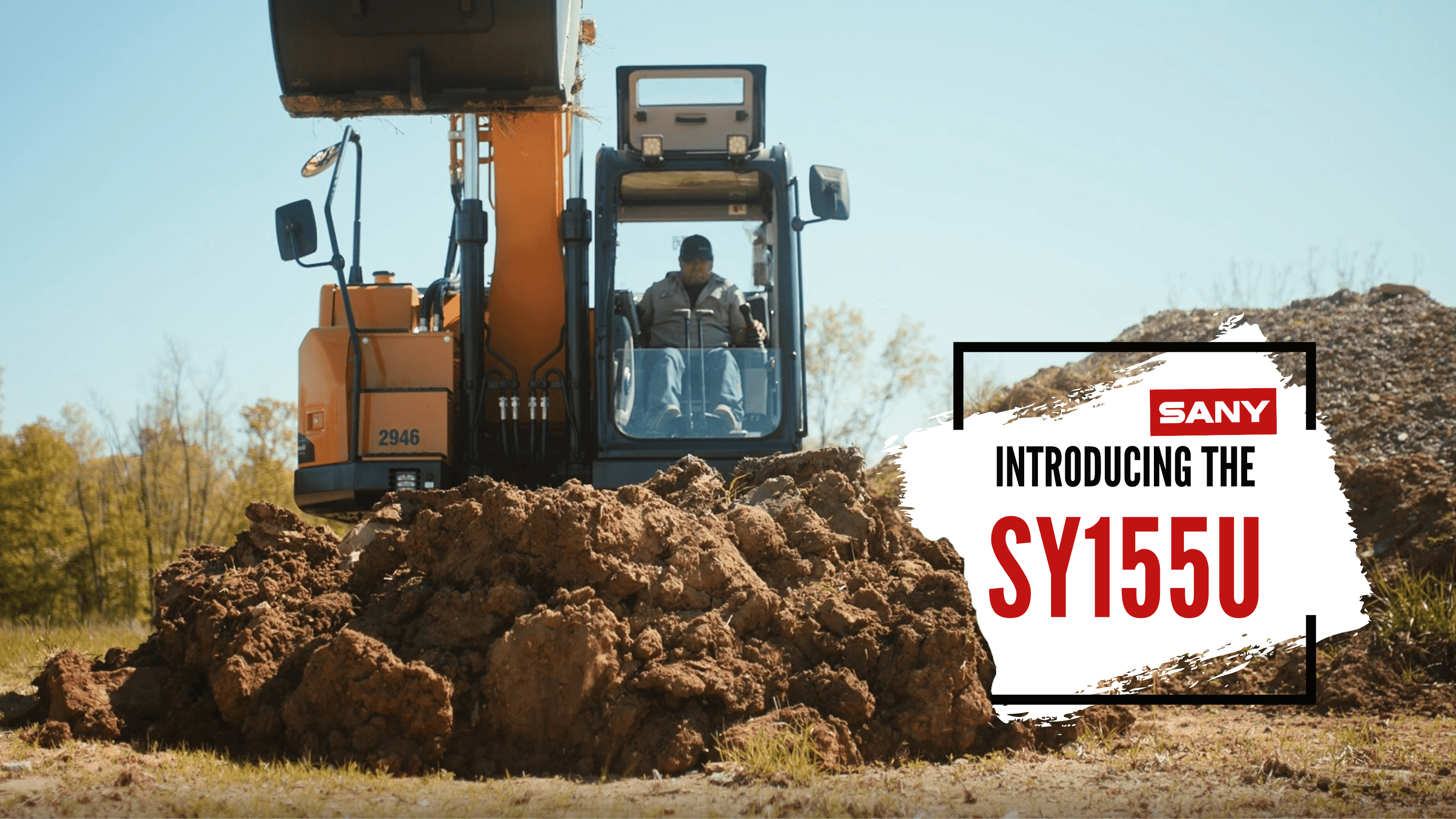 SANY SY155U Compact Excavator: Machine Walkaround