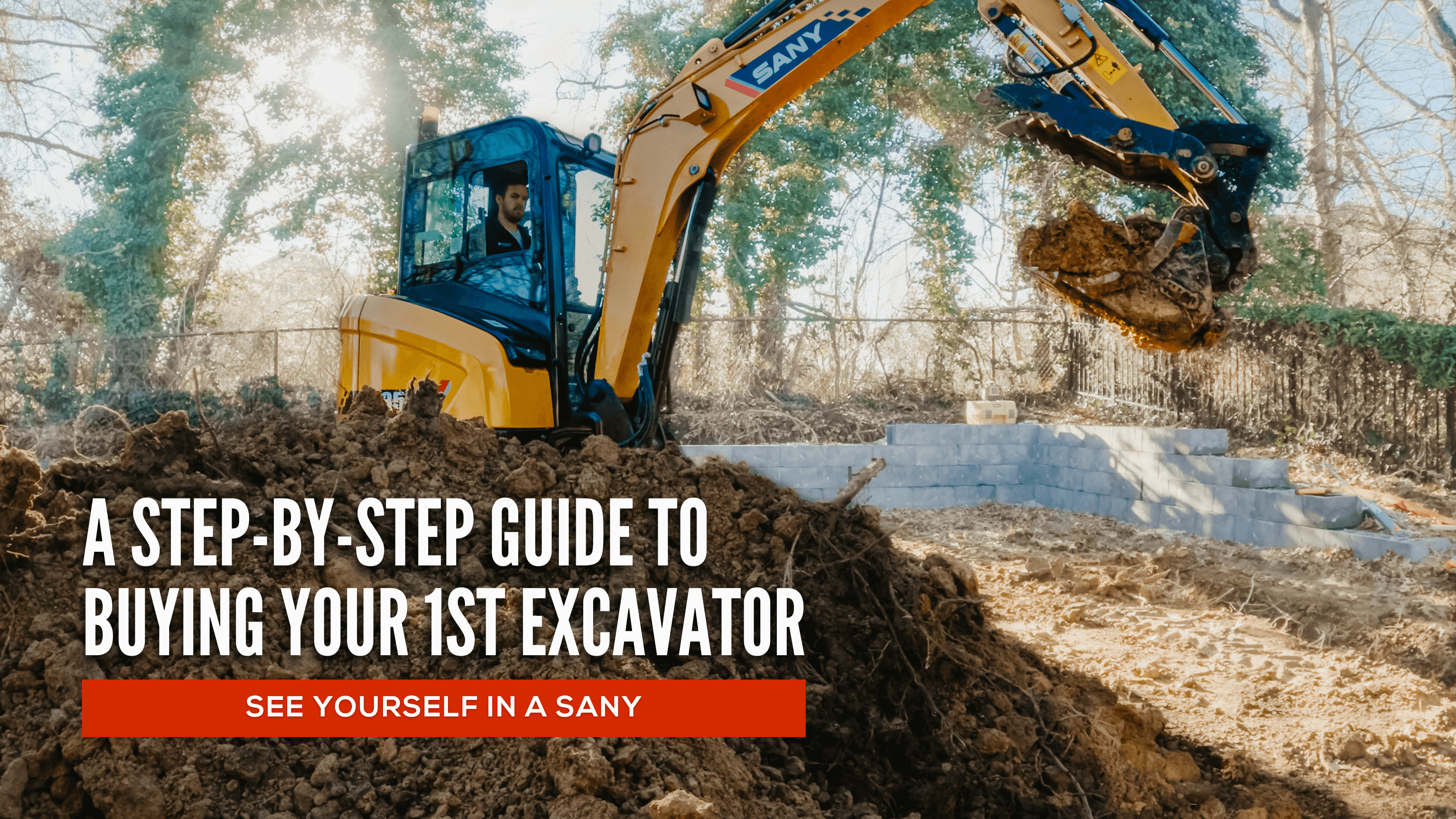 Your Equipment Purchasing Journey: A Step-by-Step Guide to Buying a SANY Excavator at Bison Heavy Equipment