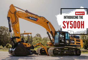 SANY SY500H Excavator Review: Machine Walkaround