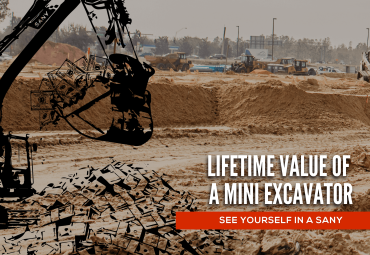 Cost of Ownership: Determining the Lifetime Value and ROI of a Mini Excavator