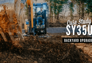 Elevating the Excavation Life:  Why this Small Business Owner Chose the SANY SY35U Mini Excavator